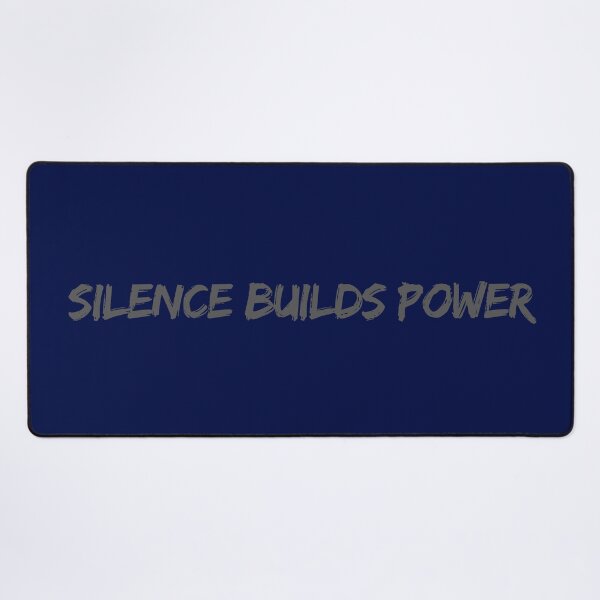 Item preview, Silence Builds Power designed and sold by HELLO TIGER.