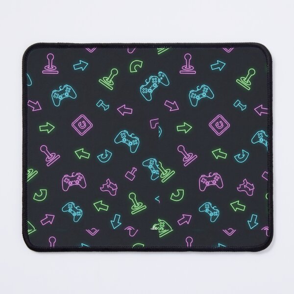 Item preview, Retro Arcade Glow Pattern designed and sold by StickVerse by Owais.