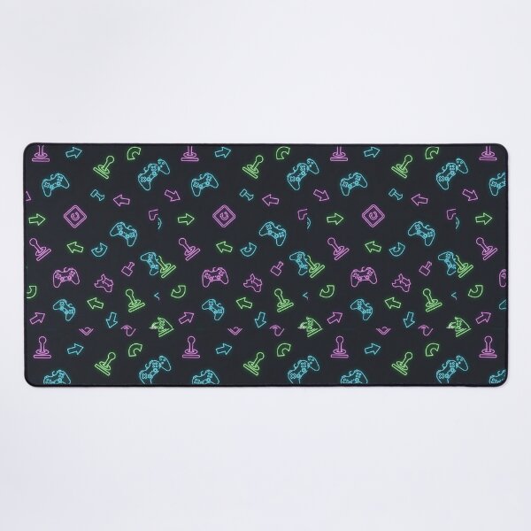 Item preview, Retro Arcade Glow Pattern designed and sold by StickVerse by Owais.