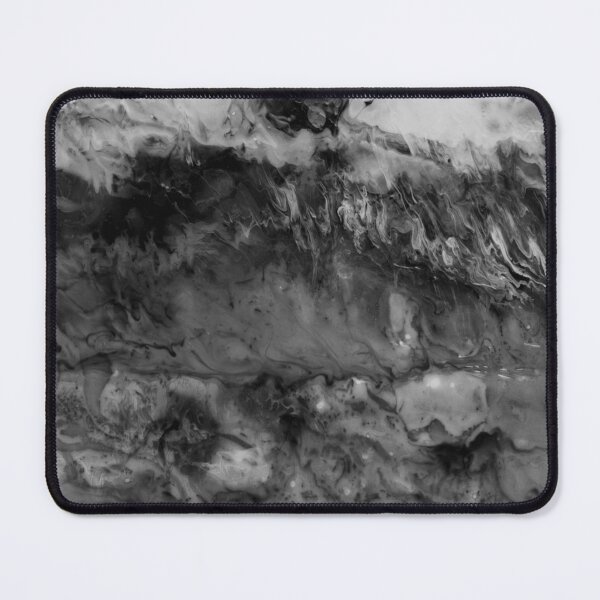 Item preview, Abstract black and white storm painting | abstract seascape | mix medium painting designed and sold by hollycooper.