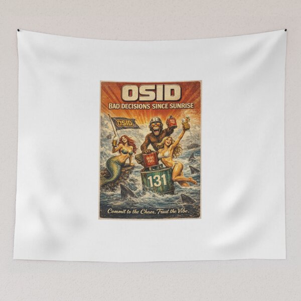 Item preview, Bad Decisions Since Sunrise – OSID 131 Mayhem Poster designed and sold by 131Mayhem.