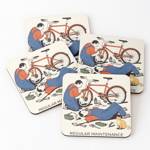 Item preview, Bike Mechanic Humor Art designed and sold by Matinez Pink.