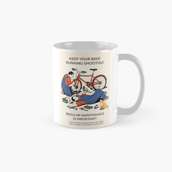 Item preview, Bike Mechanic Humor Art designed and sold by Matinez Pink.