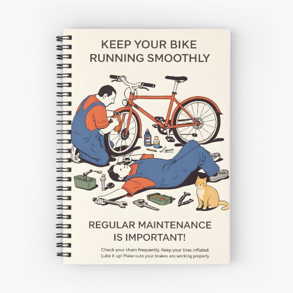 Item preview, Bike Mechanic Humor Art designed and sold by Matinez Pink.