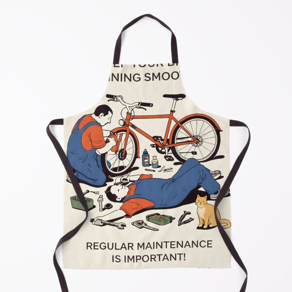 Item preview, Bike Mechanic Humor Art designed and sold by Matinez Pink.