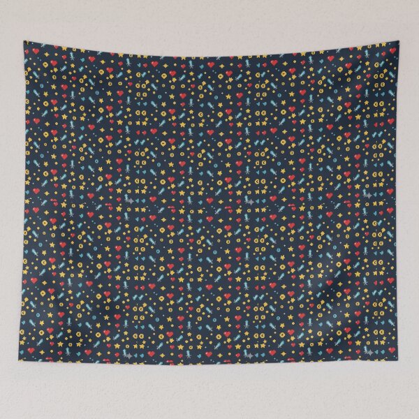 Item preview, Pixelated Adventure Pattern designed and sold by StickVerse by Owais.