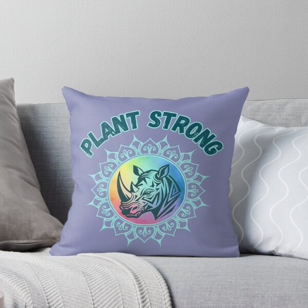 Item preview, Plant-Strong Rhino designed and sold by Nightshade Pixie Creations.