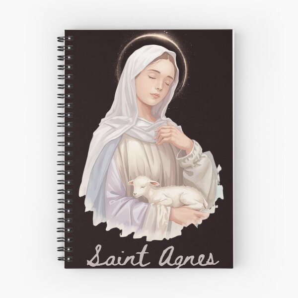 Item preview, Saint Agnes designed and sold by TwoMagpiesShop.
