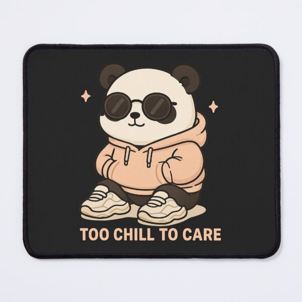 Item preview, Too Cute Panda Boy – Kawaii Hoodie Illustration for Dark Backgrounds designed and sold by Aloloco.
