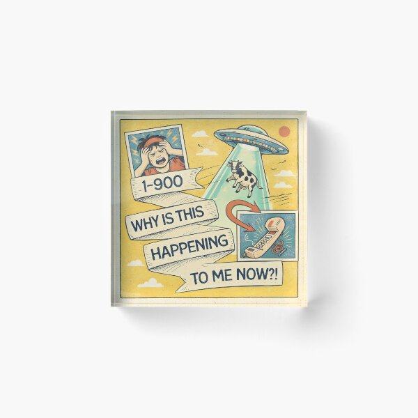 Item preview, Retro UFO Hotline Comic designed and sold by Matinez Pink.