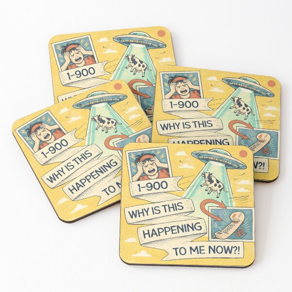 Item preview, Retro UFO Hotline Comic designed and sold by Matinez Pink.