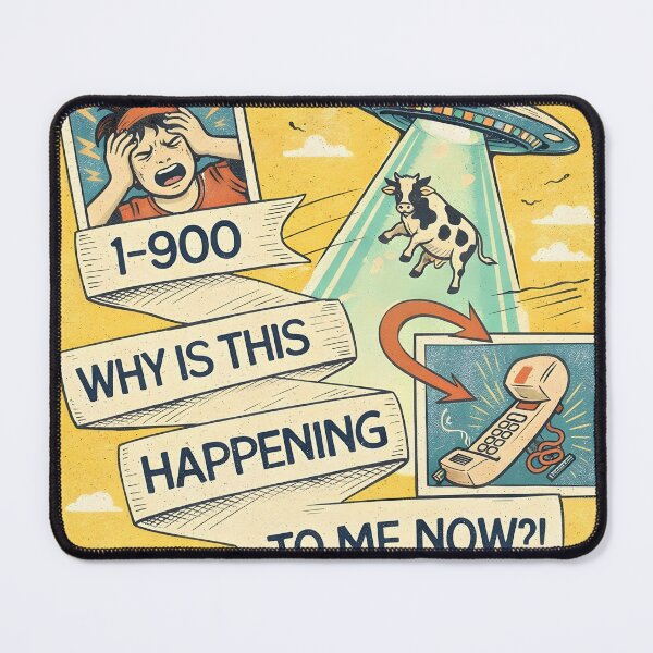 Item preview, Retro UFO Hotline Comic designed and sold by Matinez Pink.