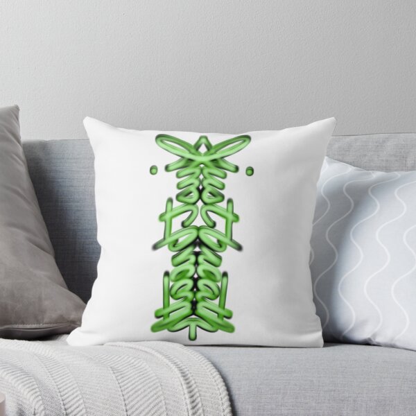Item preview,  Just breath, green neon calligraphy script handwritten inspiration  designed and sold by hollycooper.