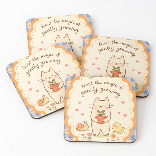 Item preview, Trust the Magic Growth Print designed and sold by Matinez Pink.