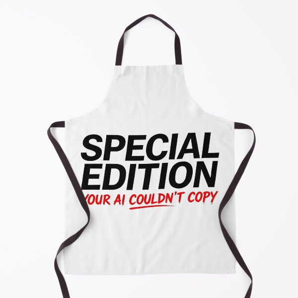 Item preview, funny quote Special edition your AI couldn't copy designed and sold by Uglyandcute.