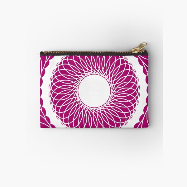 Item preview, Pink Geometric Mandala Circle | Modern Spirograph Floral Pattern designed and sold by Anju_an_artist.