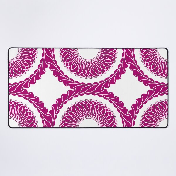 Item preview, Pink Geometric Mandala Circle | Modern Spirograph Floral Pattern designed and sold by Anju_an_artist.