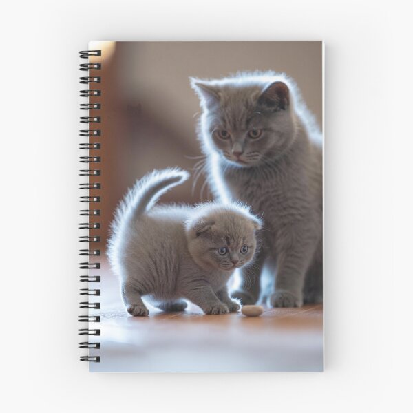 Item preview, Cute British Shorthair Kitten Pouncing - Proud Cat Mom designed and sold by Jaani-T.