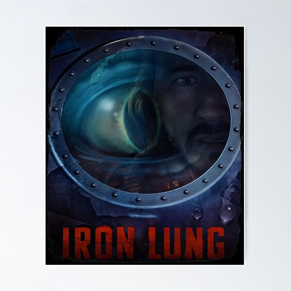Item preview, Iron-Lung-Movie 2026, Markiplier, Mark Fischbach, Troy Baker, Iron Lung game designed and sold by sapnaela.