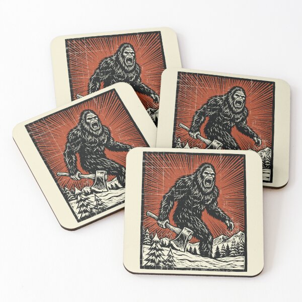 Item preview, Angry Bigfoot Sasquatch Folklore Cryptid Hunter   designed and sold by Y-Vibes.