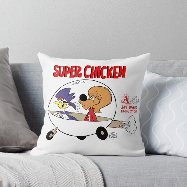 Item preview, SUPER CHICKEN AND FRED IN FLYING CAR designed and sold by MARKSCARTOONART.
