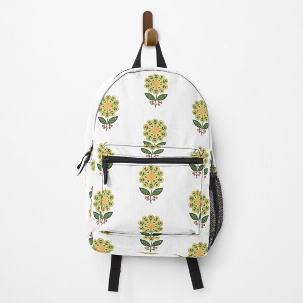 Item preview, Folk Art Green Daisy – Scandinavian Folk Art by heidiannemorris © designed and sold by FOLK ART FUSION by heidiannemorris.