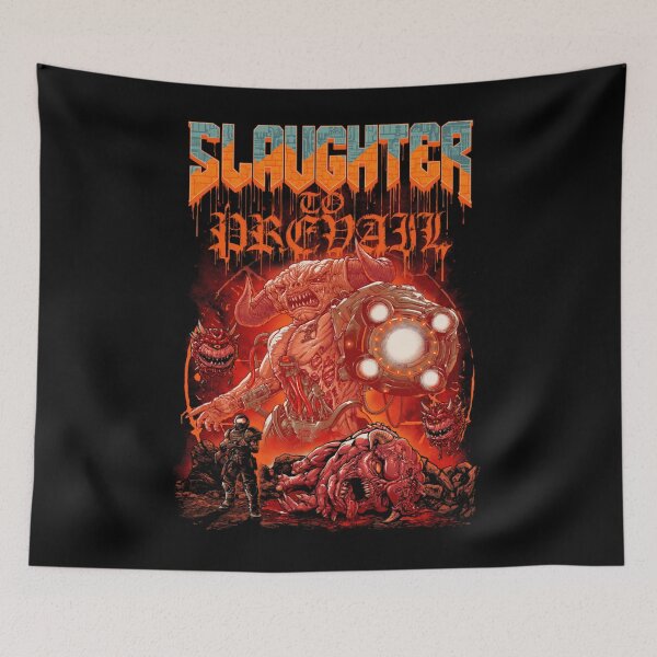 Item preview, Slaughterr To Prevaill DOOMM designed and sold by Batatato.