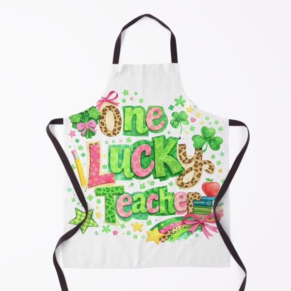 Item preview, One Lucky Teacher designed and sold by chicdeboutique.