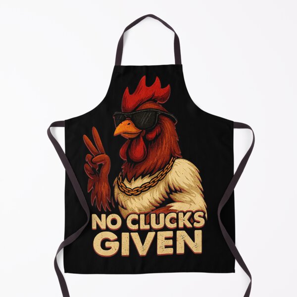 Item preview, No Clucks Given Funny Rooster Attitude Chicken Humor Sarcastic Animal designed and sold by CarantinedChaos.
