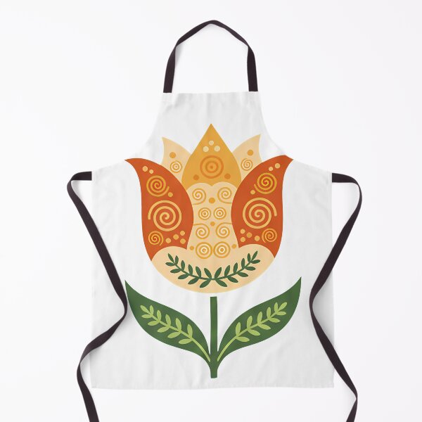 Item preview, Folk Art Tulip – Scandinavian Folk Art by heidiannemorris © designed and sold by FOLK ART FUSION.