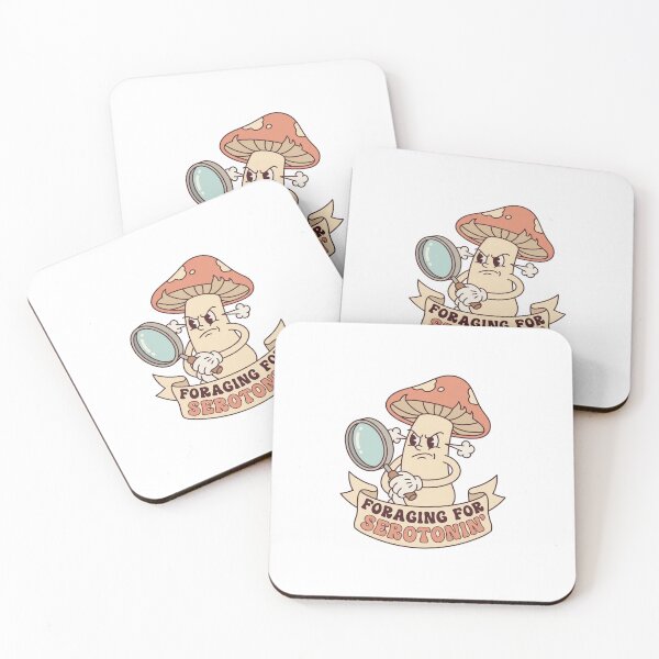 Item preview, Vintage Angry Mushroom Foraging For Serotonin designed and sold by mergmart.