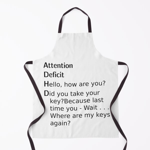 Item preview, ADHD acronym designed and sold by PRINTareto-d.