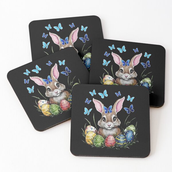 Item preview, Vintage Rabbit and Easter eggs  springs designed and sold by Steele-Art.