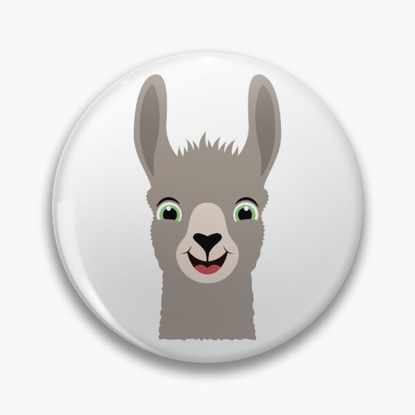 Item preview, Happy Cute Llama designed and sold by Captain Creative.
