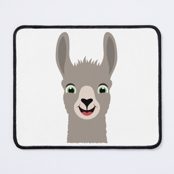 Item preview, Happy Cute Llama designed and sold by Captain Creative.