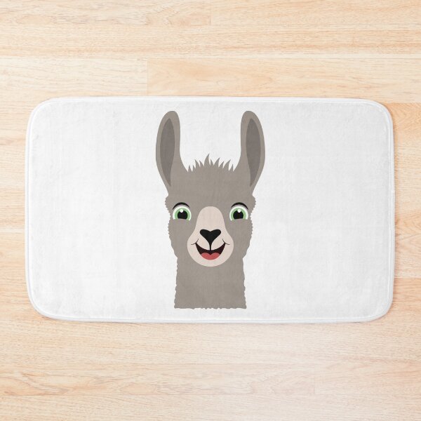 Item preview, Happy Cute Llama designed and sold by Captain Creative.