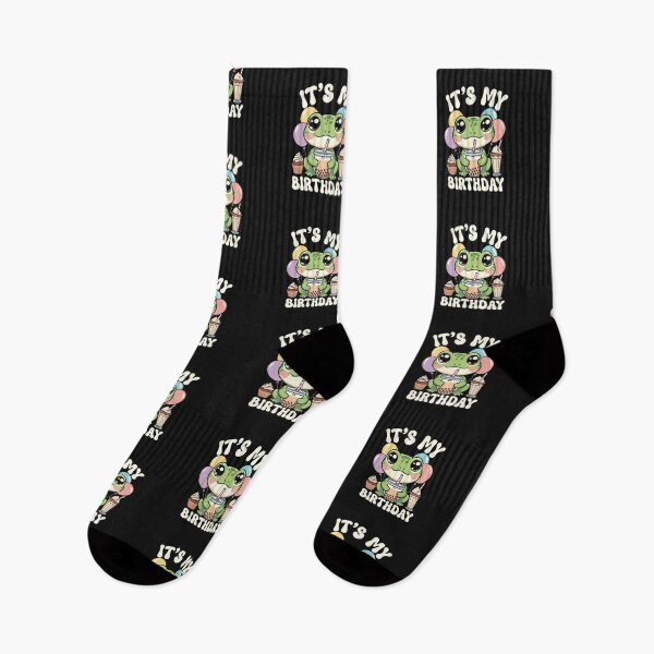 Item preview, It's My Birthday Frog Bubble Tea Birthday Celebration designed and sold by GrumpySableye.