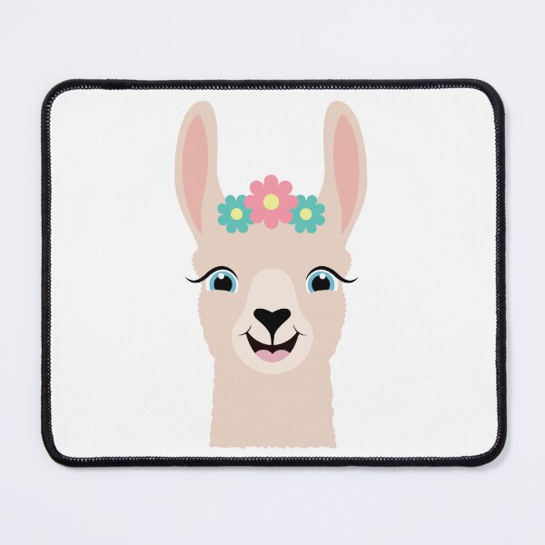 Item preview, Happy Cute Llama designed and sold by Captain Creative.