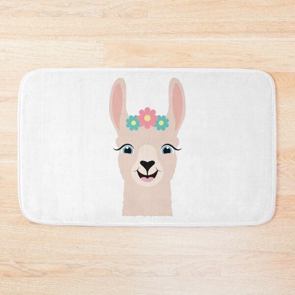 Item preview, Happy Cute Llama designed and sold by Captain Creative.
