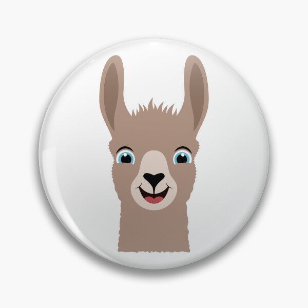 Item preview, Happy Cute Llama designed and sold by Captain Creative.