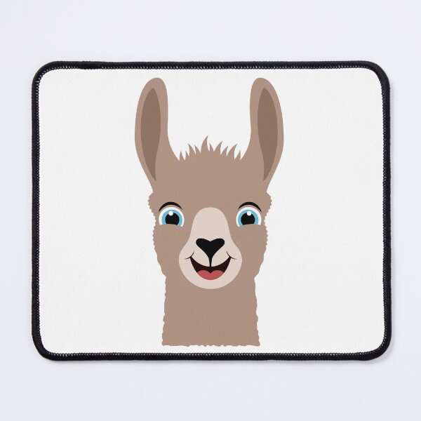 Item preview, Happy Cute Llama designed and sold by Captain Creative.