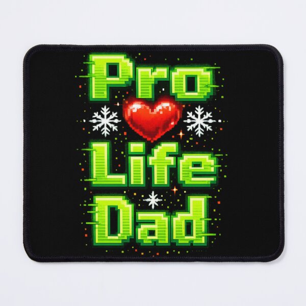 Item preview, Pro Life Dad – Retro Gaming Father with Heart designed and sold by SidTastic .