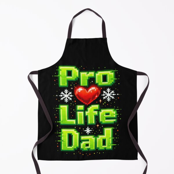 Item preview, Pro Life Dad – Retro Gaming Father with Heart designed and sold by SidTastic .