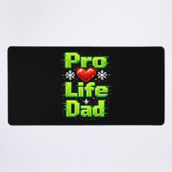 Item preview, Pro Life Dad – Retro Gaming Father with Heart designed and sold by SidTastic .