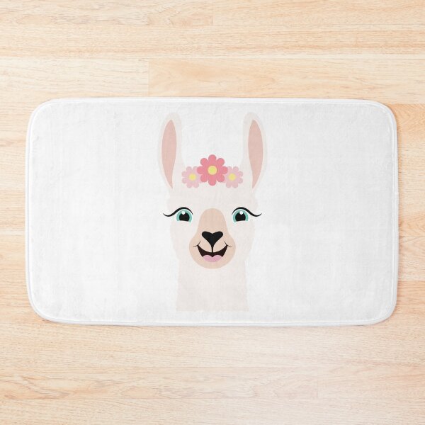 Item preview, Happy Cute Llama designed and sold by Captain Creative.