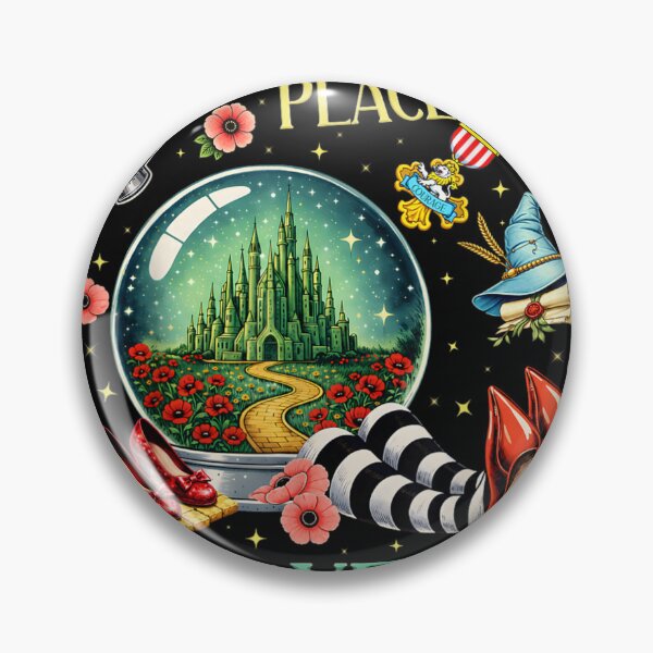 Item preview, There's No Place Like Las Vegas Wizard of Oz Parody Emerald City Art designed and sold by LeonellDavy.