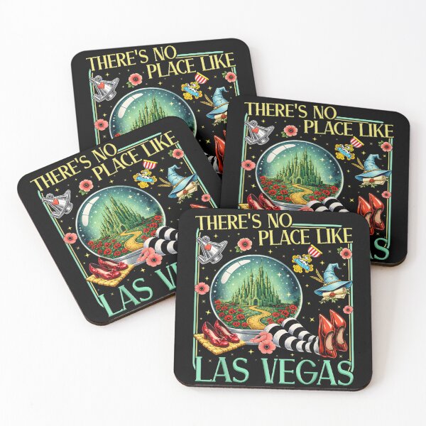Item preview, There's No Place Like Las Vegas Wizard of Oz Parody Emerald City Art designed and sold by LeonellDavy.