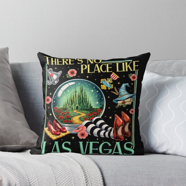 Item preview, There's No Place Like Las Vegas Wizard of Oz Parody Emerald City Art designed and sold by LeonellDavy.
