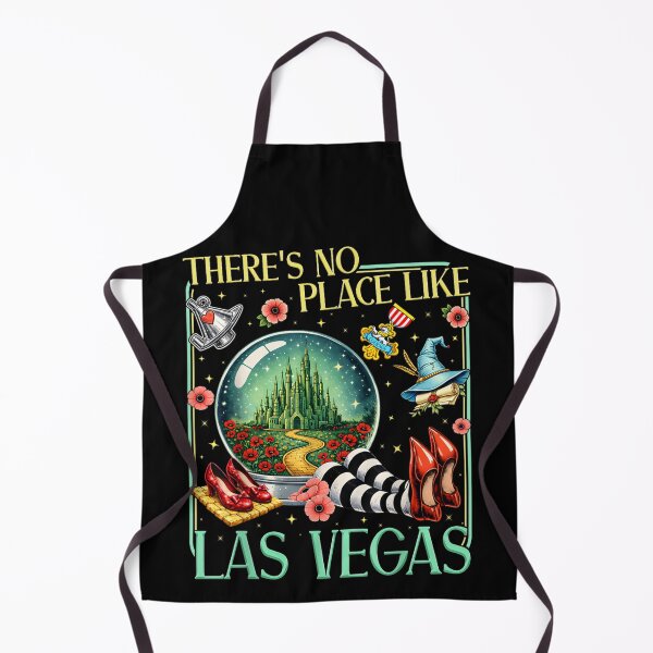 Item preview, There's No Place Like Las Vegas Wizard of Oz Parody Emerald City Art designed and sold by LeonellDavy.