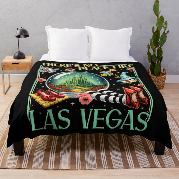 Item preview, There's No Place Like Las Vegas Wizard of Oz Parody Emerald City Art designed and sold by LeonellDavy.